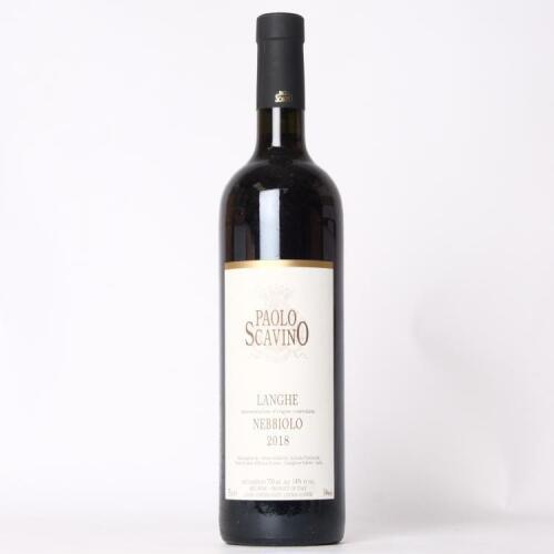 (1) 2018 Paolo Scavino Langhe Nebbiolo, Piedmont