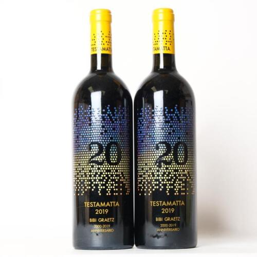(2) 2019 Bibi Graetz Testamatta Anniversario Toscana IGT, Tuscany