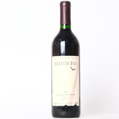 (1) 1993 Harrier Rise Cabernet Sauvignon, Kumeu