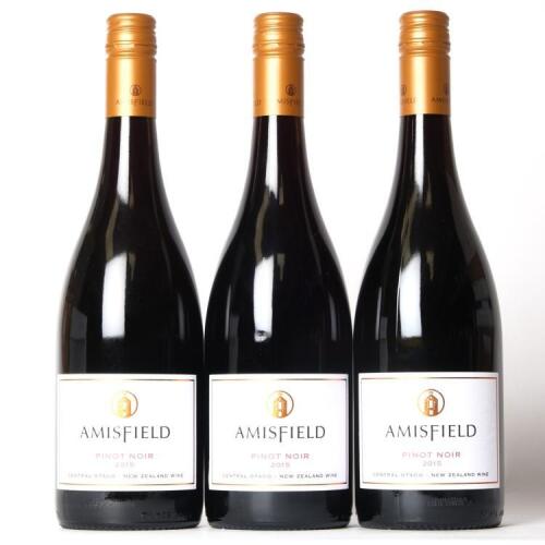 (3)&nbsp;2015 Amisfield Pinot Noir, Central Otago