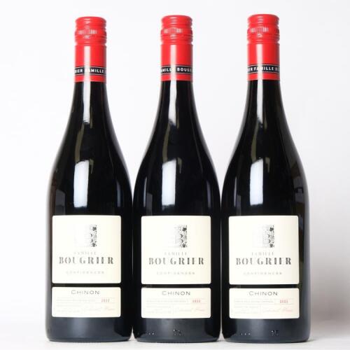 (3) 2022 Famille Bougrier Confidence Chinon Cabernet Franc
