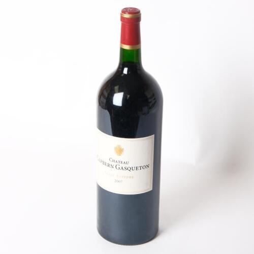 (1) 2007 Chateau Capbern Gasqueton 1500ml, St Estephe
