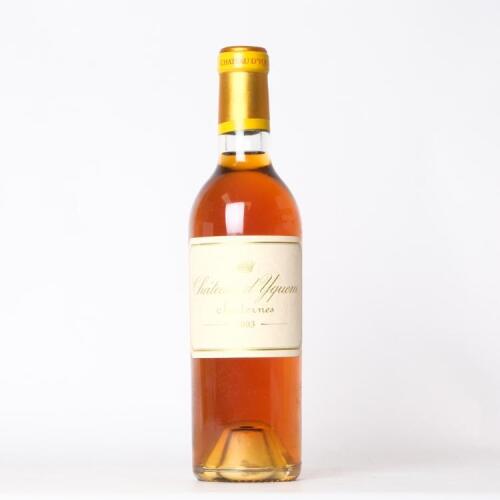 (1) 2003 Chateau d'Yquem 375ml