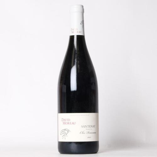 (1) 2015 David Moreau Santenay Clos Rousseau 1er Cru, Cote de Beaune