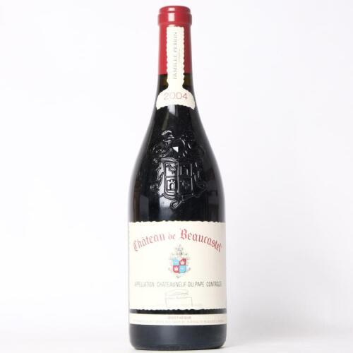 (1) 2004 Chateau de Beaucastel Oenotheque Chateauneuf du Pape