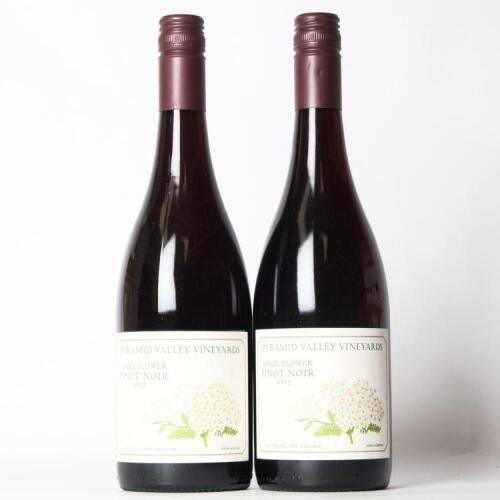 (2) 2015 Pyramid Valley Vineyards Angel Flower Pinot Noir, Waikari