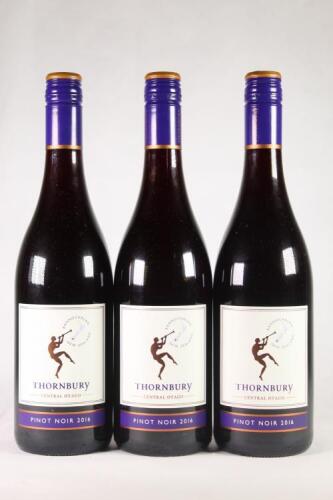 (3) 2016 Thornbury Pinot Noir, Central Otago