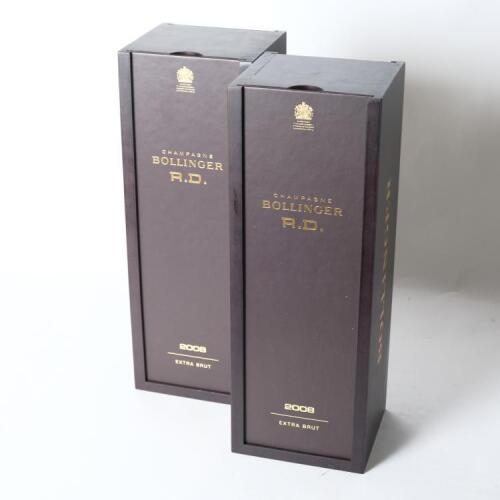 (2) 2008 Bollinger R.D. Extra Brut