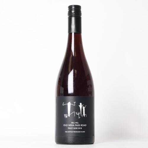 (1) 2018 Bell Hill Old Weka Pass Pinot Noir, Waikari