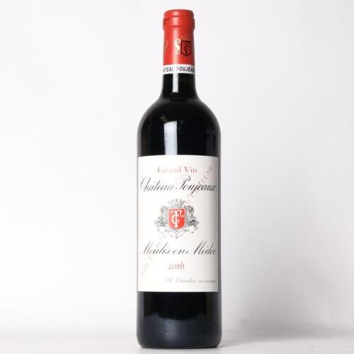 (1) 2016 Chateau Poujeaux, Moulis-en-Medoc