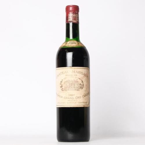 (1) 1967 Chateau Margaux 1er Cru Classe, Margaux