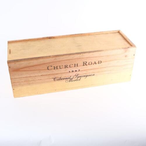 (1) 1997 Church Road Cabernet Sauvignon/Merlot 3000ml, Hawkes Bay