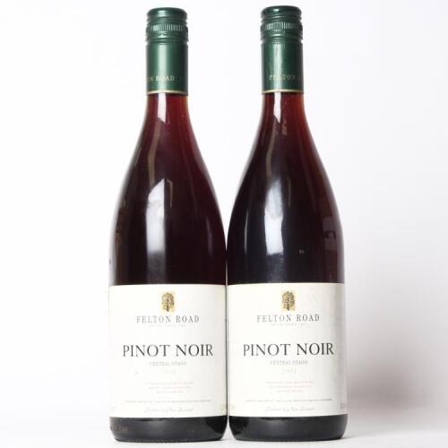 (2) 2001&nbsp;Felton Road Pinot Noir, Bannockburn