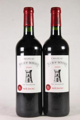 (2) 2009 Chateau Tour St Bonnet, Medoc