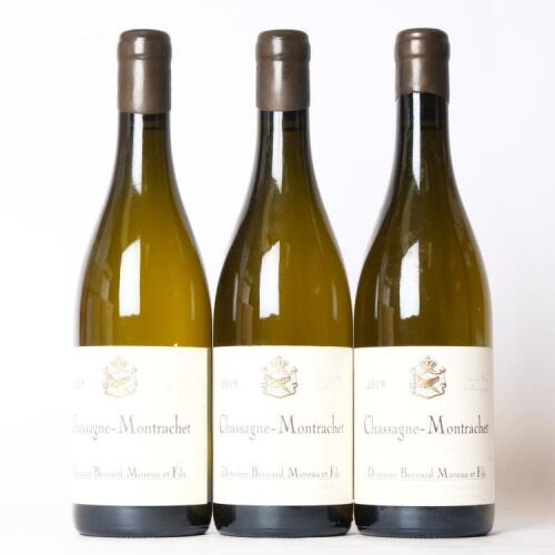 (3) 2019 Domaine Bernard Moreau et Fils Chassagne-Montrachet, Cote de Beaune