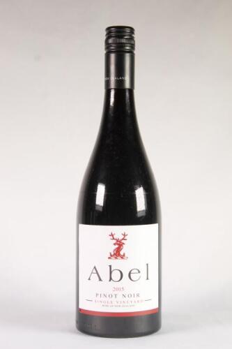 (1) 2015 Kahurangi Abel Greenacres Estate Pinot Noir, Nelson