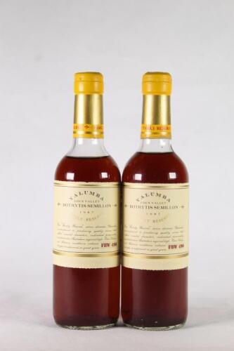 (2) 1987 Yalumba Family Reserve Botrytis Semillon 375ml, Eden Valley SA