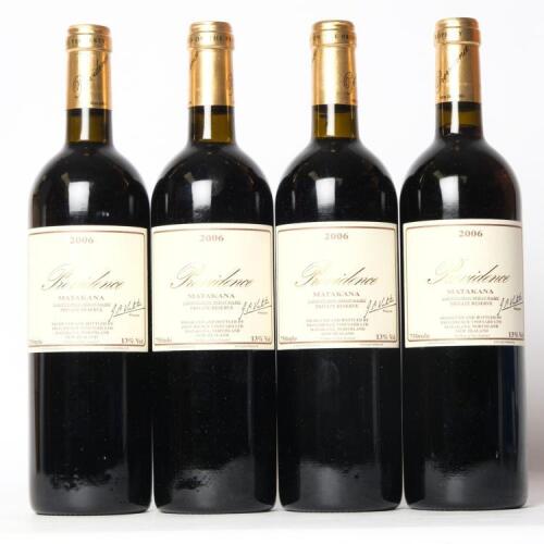 (4) 2006 Providence Private Reserve Cabernet Franc/Merlot/Malbec, Matakana