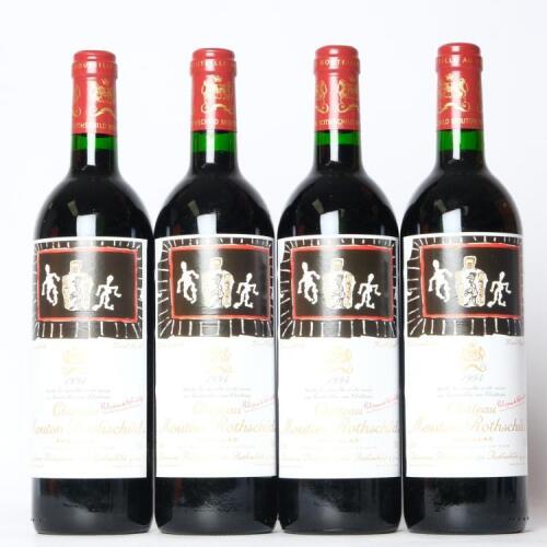 (4) 1994 Chateau Mouton Rothschild 1er Cru Classe, Pauillac