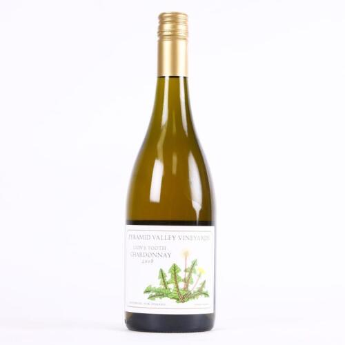 (1) 2008 Pyramid Valley Vineyards Lion's Tooth Chardonnay, Waikari
