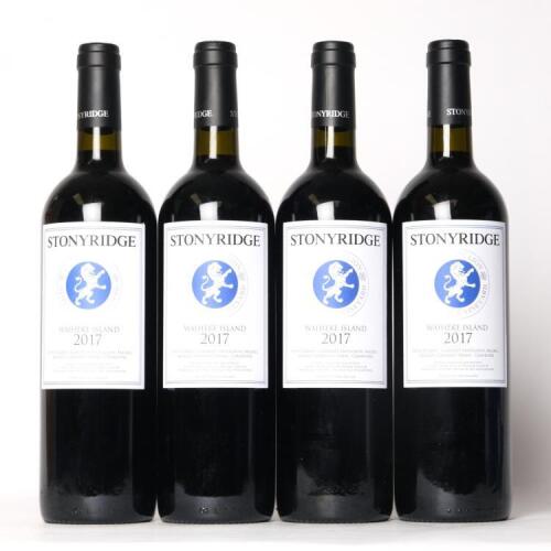 (4) 2017 Stonyridge Vineyard Coeur de Lion, Waiheke