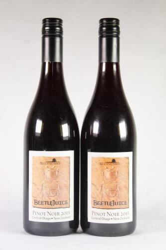 (2) 2015 Wooing Tree Beetlejuice&nbsp;Pinot Noir, Central Otago