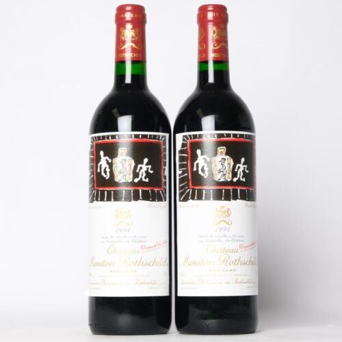 (2) 1994 Chateau Mouton Rothschild 1er Cru Classe, Pauillac