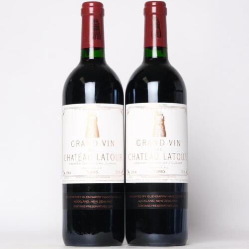 (2) 1995 Chateau Latour 1er Cru Classe, Pauillac