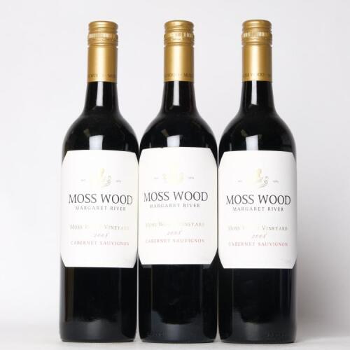 (3) 2008 Moss Wood Cabernet Sauvignon, Margaret River WA
