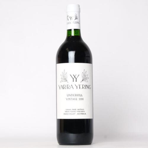(1) 2010 Yarra Yering Underhill Shiraz, Yarra VIC