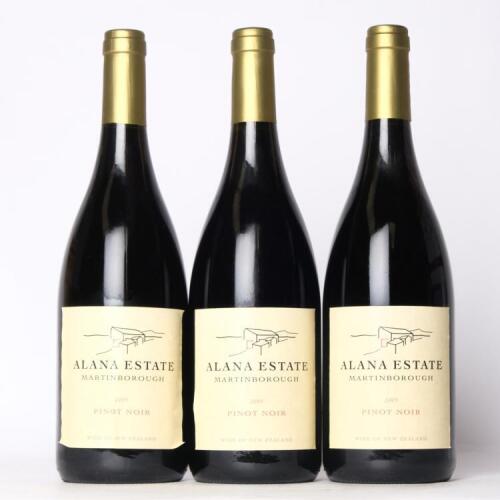 (3) 2005 Alana Estate Pinot Noir, Martinborough