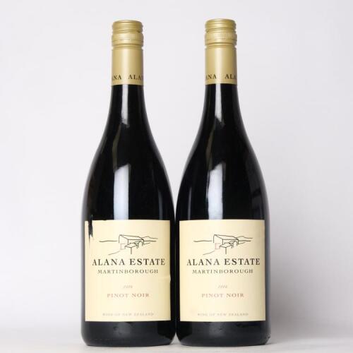 (2) 2006 Alana Estate Pinot Noir, Martinborough