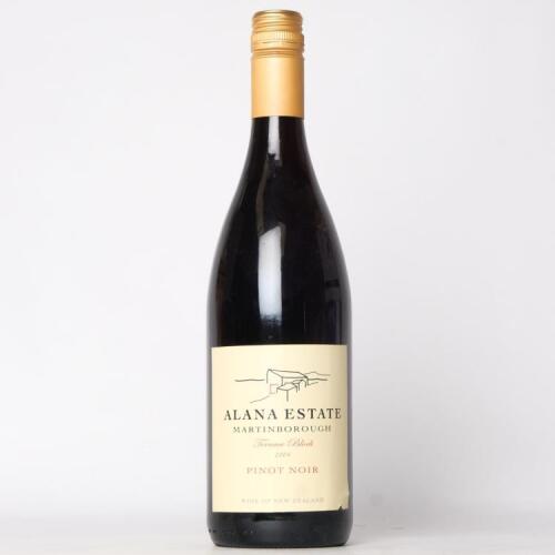 (1) 2004 Alana Estate Terrace Block Pinot Noir, Martinborough