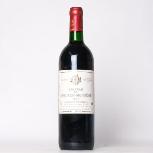 (1) 1996 Chateau Borderie-Mondesir, Lalande-de-Pomerol