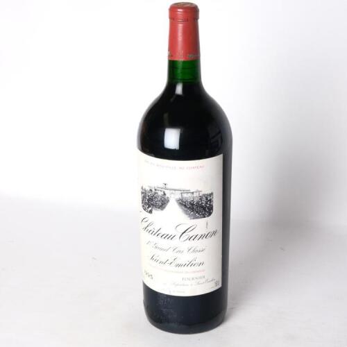 (1) 1995 Chateau Canon 1500ml, St Emilion