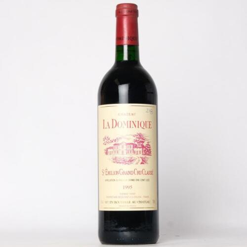 (1) 1995 Chateau La Dominique, St Emilion