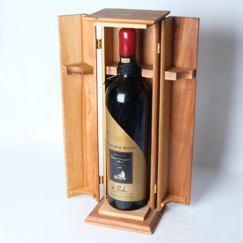 (1) 1995 Church Road Reserve 'America's Cup' Cabernet Sauvignon/Merlot 1500ml, Hawkes Bay
