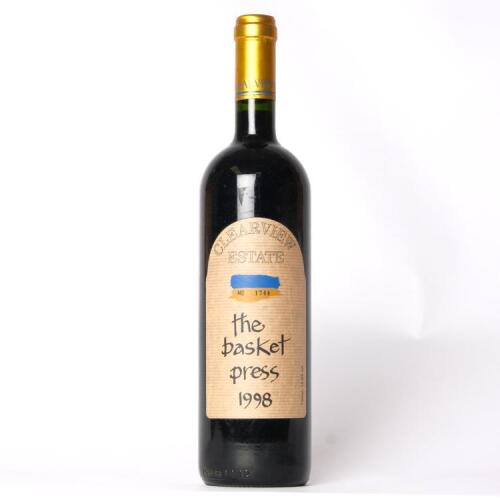 (1) 1998 Clearview Estate The Basket Press, Hawkes Bay