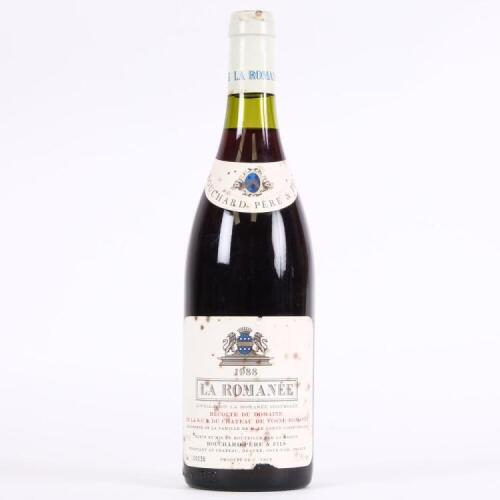 (1) 1988 Bouchard Pere & Fils Comte Liger-Belair La Romanee Grand Cru, Cote de Nuits