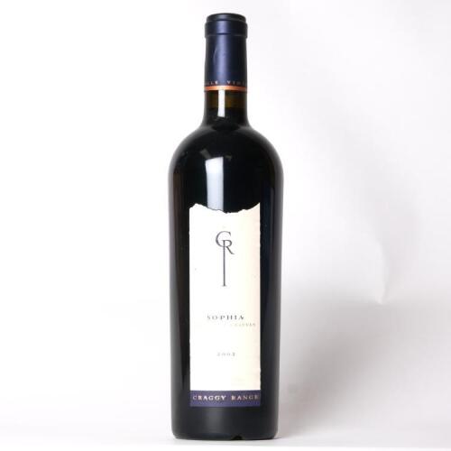 (1) 2002 Craggy Range Sophia, Gimblett Gravels