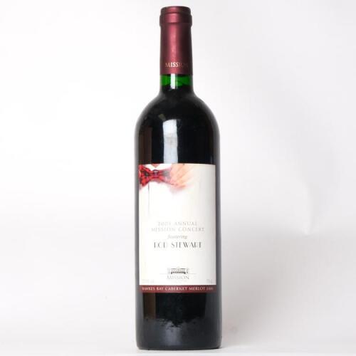 (1) 2005 Mission Estate 'Rod Stewart Concert' Cabernet Sauvignon/Merlot, Gimblett Gravels