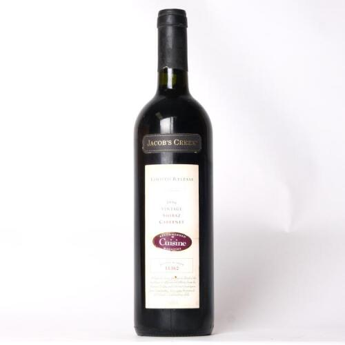 (1) 1996 Orlando Jacobs Creek Limited Release Shiraz/Cabernet Sauvignon, South Australia