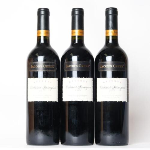 (3) 2000 Orlando Jacobs Creek Reserve Cabernet Sauvignon, South Australia