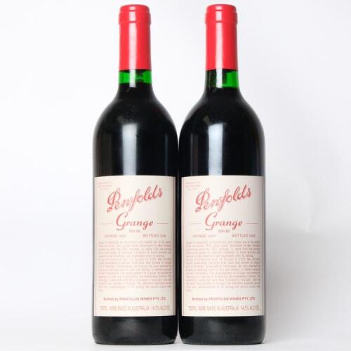 (2) 1998 Penfolds Grange Bin 95, South Australia