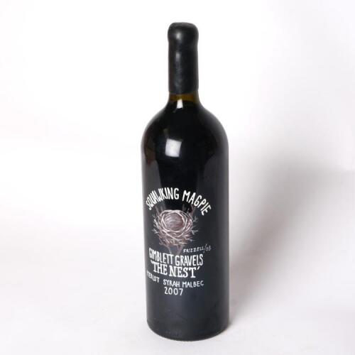 (1) 2007 Squawking Magpie 'The Nest' Merlot/Syrah/Malbec 1500ml, Gimblett Gravels