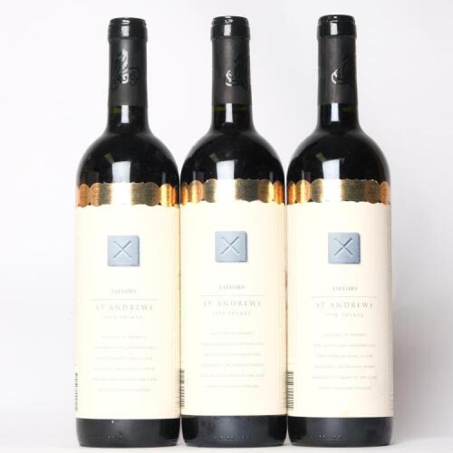 (3) 1998 Taylors St Andrews Shiraz, Clare SA