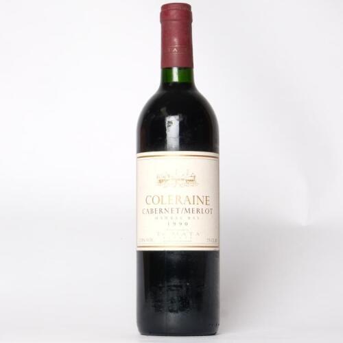 (1) 1990 Te Mata Estate Coleraine, Hawkes Bay