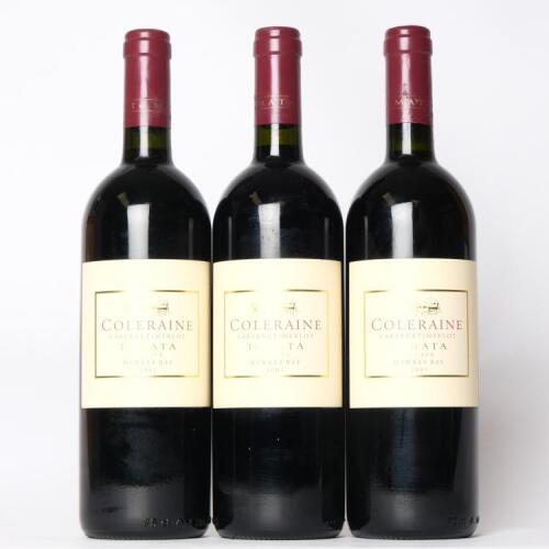 (3) 2001 Te Mata Estate Coleraine, Hawkes Bay