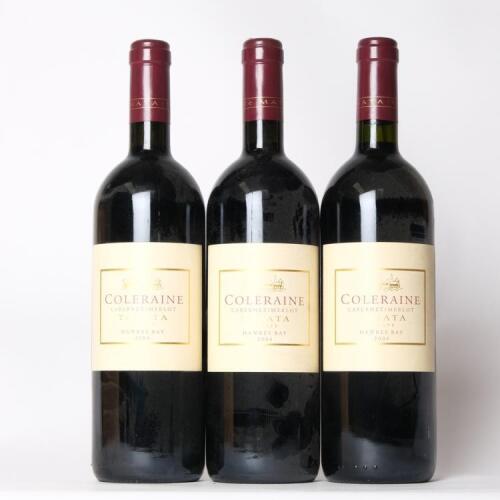 (3) 2004 Te Mata Estate Coleraine, Hawkes Bay