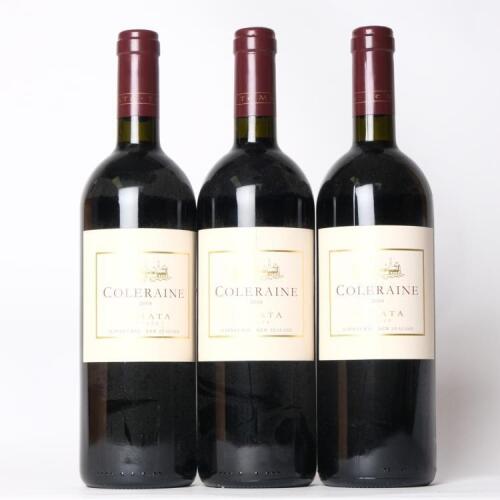 (3) 2008 Te Mata Estate Coleraine, Hawkes Bay